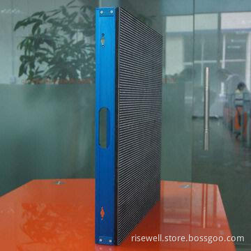 Slim Rental Mobile LED Display with Special Design, 500 x 500mm Aluminum Cabinet, Easy to Install